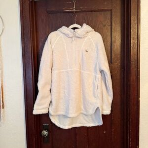 The North Face fleece hoodie